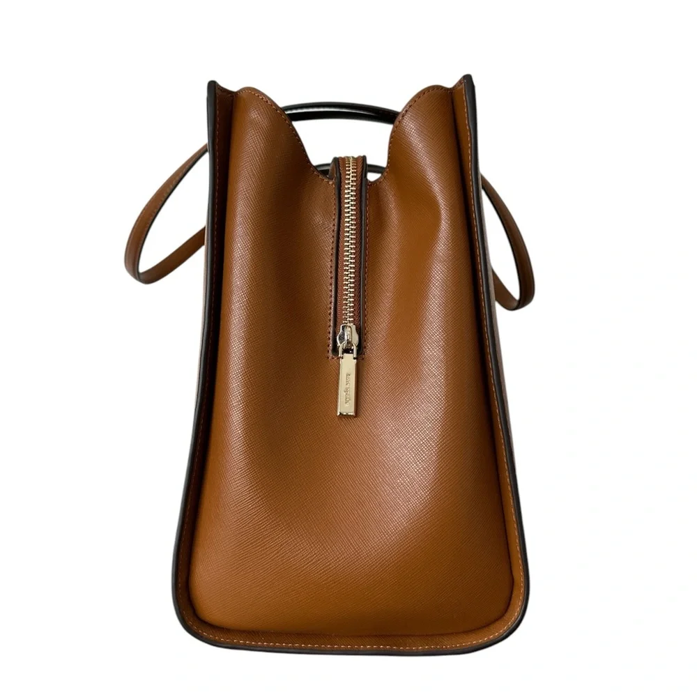 kate spade Brown Leather Laptop Tote